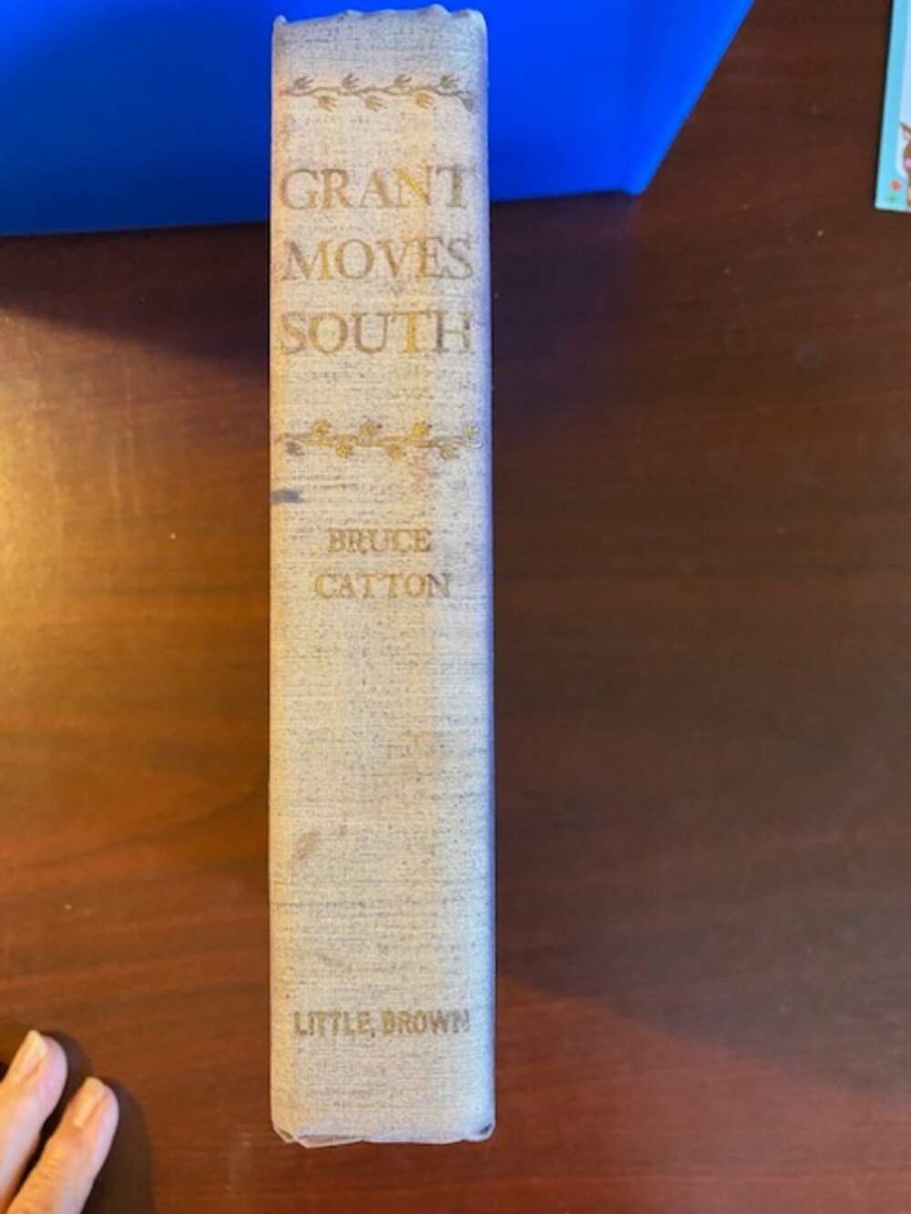 Bruce Catton GRANT MOVES SOUTH 1st Edition 1960 HC no DJ